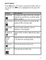 Preview for 13 page of Uniden DC115 Owner'S Manual