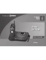 Предварительный просмотр 1 страницы Uniden DCT738 Series Manual D'Utilisation