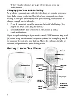 Предварительный просмотр 4 страницы Uniden DECT1363 Series User Manual