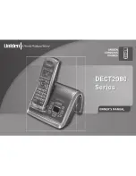 Uniden DECT2080-2 - DECT Cordless Phone Owner'S Manual предпросмотр