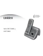 Uniden DECT2080 Series Manual De Usuario предпросмотр