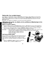 Preview for 40 page of Uniden DECT2088 - DECT 2088 Cordless Phone Base... Manuel Du Propriétaire