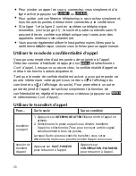 Preview for 32 page of Uniden DECT4086 Manual D'Utilisation