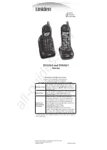 Uniden DX14560 Series Manual preview