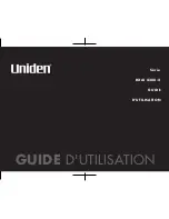 Uniden DXAI4288-2 Guide Utilisateur preview