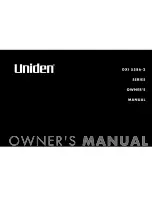 Uniden DXI5586-2 - DXI Cordless Phone Owner'S Manual preview