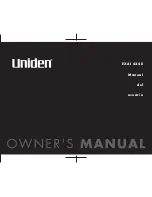 Uniden EXAI4248 Series Manual Del Usuario preview