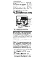 Preview for 5 page of Uniden EXAI8580 - EXAI 8580 Cordless Phone Manual D'Utilisation