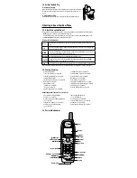 Preview for 4 page of Uniden EXAI8580 - EXAI 8580 Cordless Phone Owner'S Manual