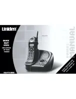 Uniden EXAI978 - EXAI 978 Cordless Phone Owner'S Manual preview