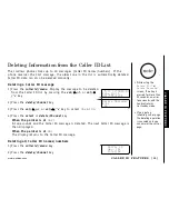 Preview for 35 page of Uniden EXAI978 - EXAI 978 Cordless Phone Owner'S Manual