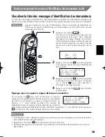 Предварительный просмотр 39 страницы Uniden EXI 8965 Mode D'Emploi