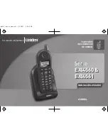 Uniden EXI4560 - EXI 4560 Cordless Phone Manual Del Usuario preview