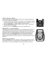 Preview for 26 page of Uniden EXI5660 - EXI 5660 Cordless Phone Manual D'Utilisation