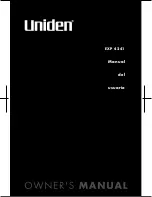 Preview for 1 page of Uniden EXP4241 - EXP 4241 Cordless Phone Manual Del Usuario