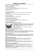 Preview for 6 page of Uniden EXP4241 - EXP 4241 Cordless Phone Manual Del Usuario