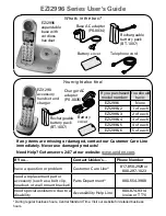 Uniden EZI2996 User Manual preview