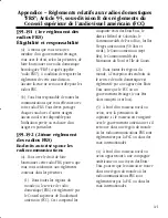 Preview for 18 page of Uniden FRS500 Manuel Du Propriétaire