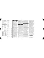 Preview for 2 page of Uniden GMR2240-2CK Manuel Utilisateur