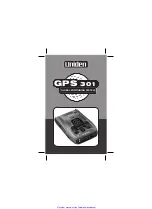 Preview for 1 page of Uniden GPS 301 Manual