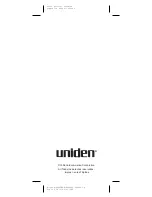 Preview for 23 page of Uniden HH940 Manual De Usuario