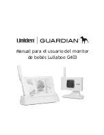 Uniden Lullaboo G403 Manual De Usuario preview