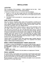 Preview for 3 page of Uniden MADISON Owner'S Manual