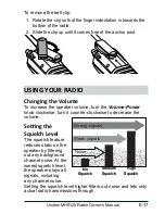 Preview for 21 page of Uniden MHS125 Owner'S Manual