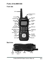 Предварительный просмотр 9 страницы Uniden MHS126 Owner'S Manual