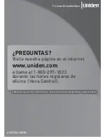 Preview for 48 page of Uniden MHS450 Manual Del Usuario