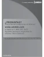 Preview for 68 page of Uniden MHS550 Manual Del Usuario