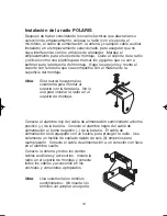 Предварительный просмотр 13 страницы Uniden POLARIS Manual De Usuario