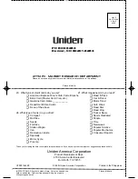 Предварительный просмотр 12 страницы Uniden PRO 520XL User Manual