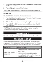 Preview for 22 page of Uniden PRO538HHFM Manual