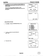 Preview for 13 page of Uniden SUPRA Owner'S Manual