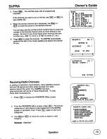 Preview for 15 page of Uniden SUPRA Owner'S Manual