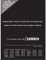 Preview for 16 page of Uniden TCX 805 Guide D'Installation