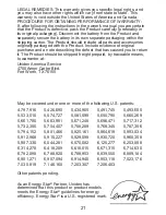 Preview for 22 page of Uniden TCX950 Series User Manual