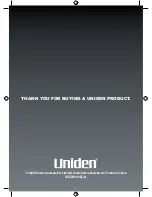 Preview for 120 page of Uniden TRAX350 Owner'S Manual