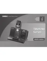 Uniden TRU9280 Series Owner'S Manual preview