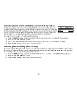 Preview for 21 page of Uniden TRU9488 - TRU 9488 Cordless Phone Base... Owner'S Manual