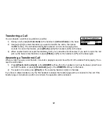 Preview for 43 page of Uniden TRU9488 - TRU 9488 Cordless Phone Base... Owner'S Manual