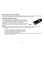 Preview for 66 page of Uniden TRU9488 - TRU 9488 Cordless Phone Base... Owner'S Manual