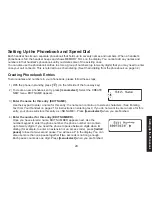 Preview for 25 page of Uniden TRU9565-2 - TRU Cordless Phone User Manual