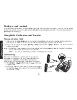 Preview for 40 page of Uniden TRU9565-2 - TRU Cordless Phone User Manual