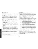 Preview for 54 page of Uniden TRU9565-2 - TRU Cordless Phone User Manual