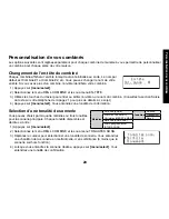 Preview for 29 page of Uniden TRU9585 - TRU 9585 Cordless Phone Manual D'Utilisation