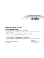 Preview for 68 page of Uniden TRU9585 - TRU 9585 Cordless Phone Manual D'Utilisation