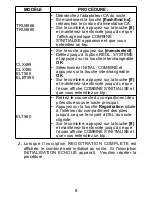 Предварительный просмотр 7 страницы Uniden TWX977 Series Guide Utilisateur