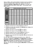 Предварительный просмотр 14 страницы Uniden TWX977 Series Guide Utilisateur